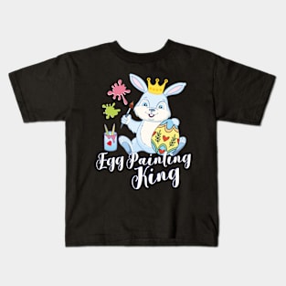 Egg Painting King Kids T-Shirt